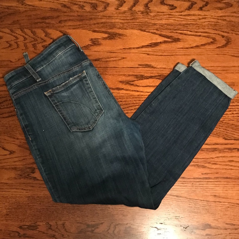 Joes easy crop jeans